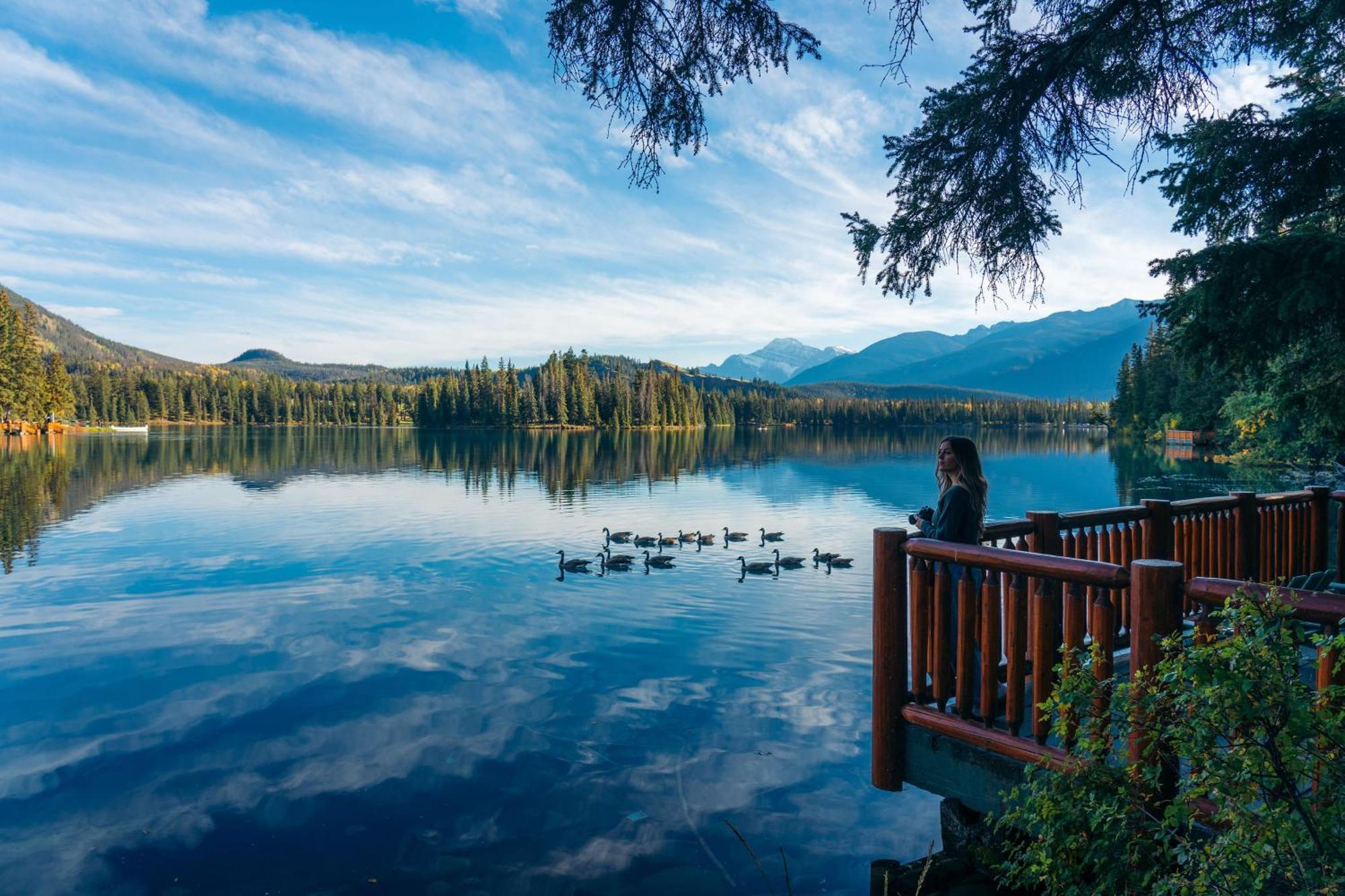 Fairmont Jasper Park Lodge Exterior foto